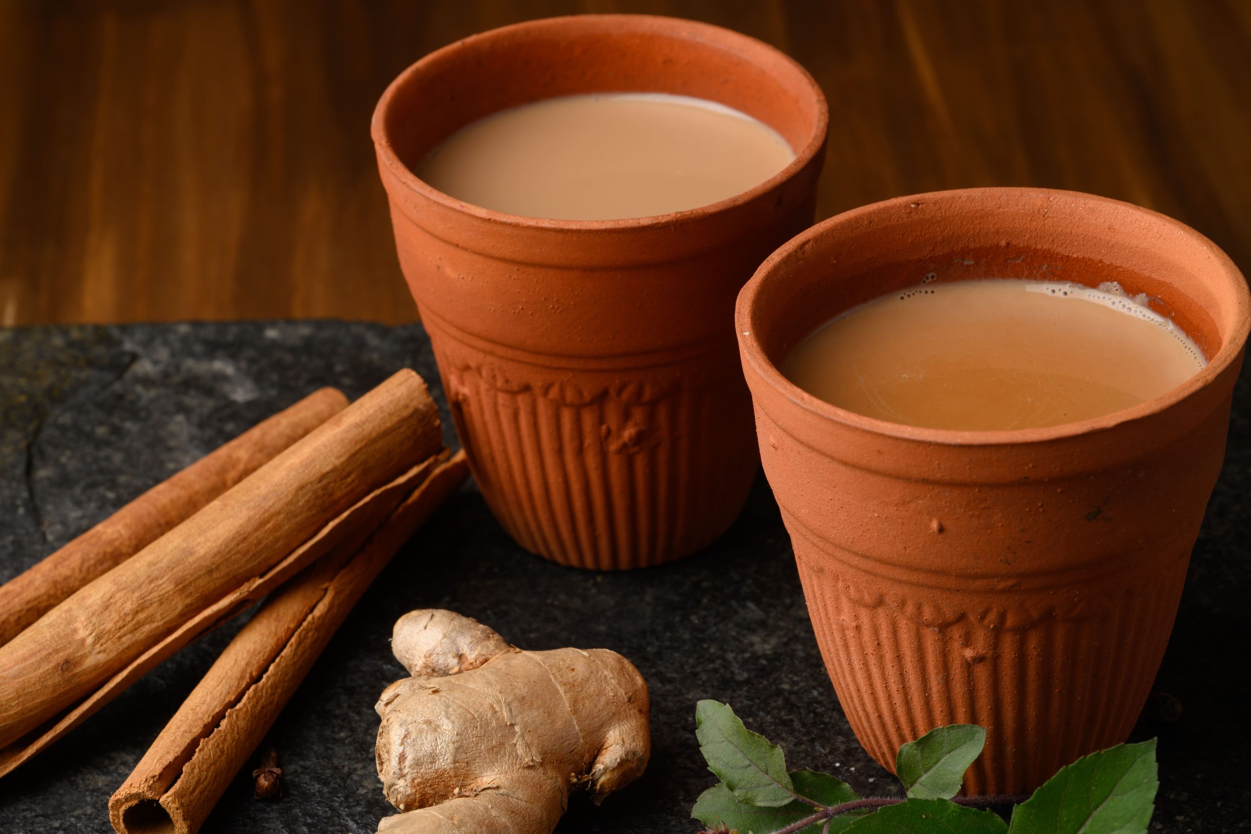 Two Cup of Adrak Masala Chai