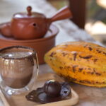 Cup of cacao tea